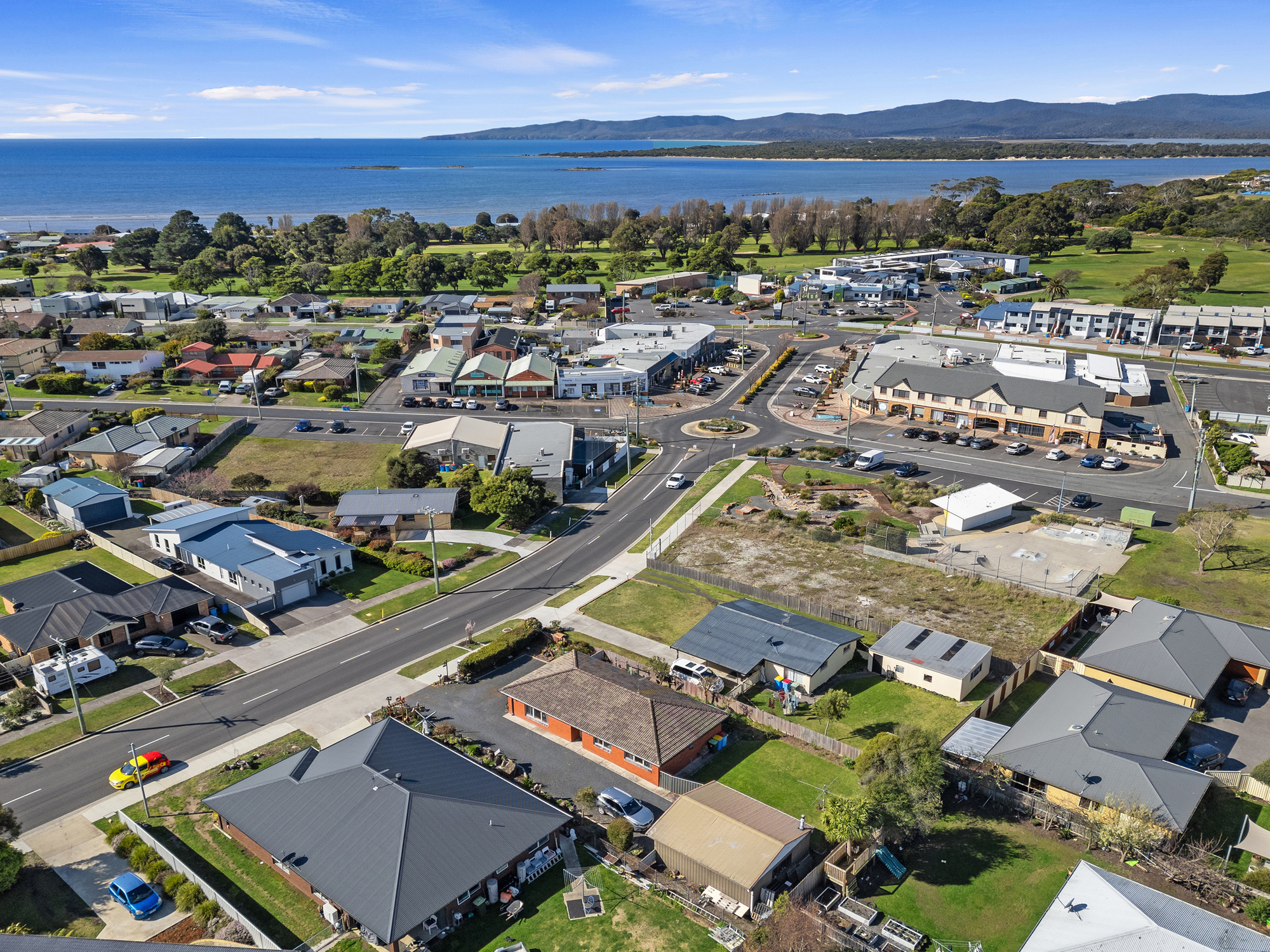 Shearwater golf course and foreshore