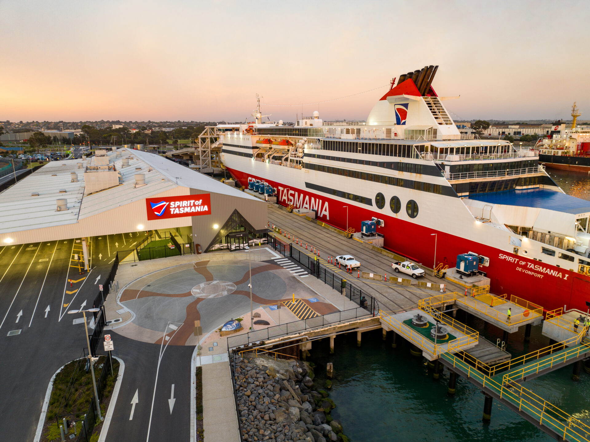 The Spirit of Tasmania terminal, Devonport